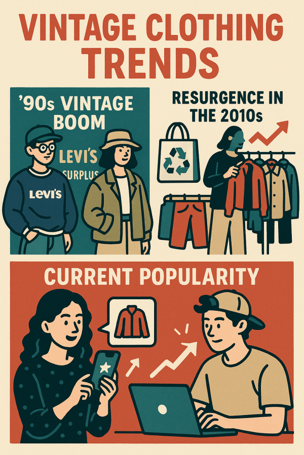 アパレル消費動向と繰り返す古着ブーム