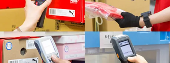 高精度な入出荷検査の様子